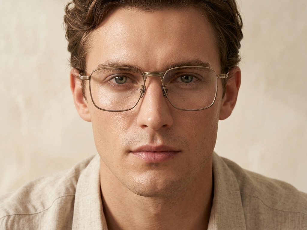 BS1913-0462_Brown_Rectangular_Titanium_Glasses-tryon_male