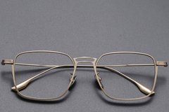 BS1913-0464_Golden_Rectangular_Titanium_Glasses_front