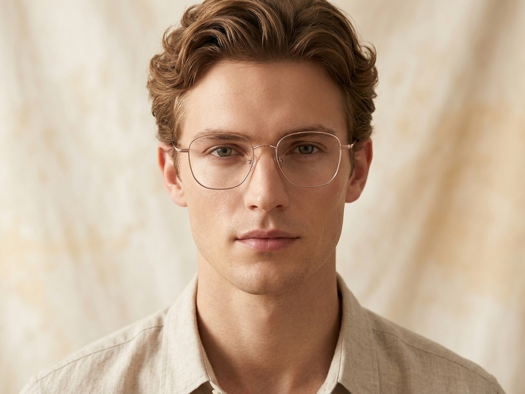 BS1913-0467_Pink_Geometric_Titanium_Glasses-tryon_male