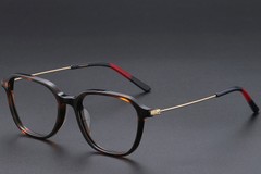 BS1913-0471_Tortoiseshell_Rectangular_Titanium_Glasses_corner