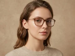 BS1913-0472_Brown_Rectangular_Titanium_Glasses_corner-tryon_female