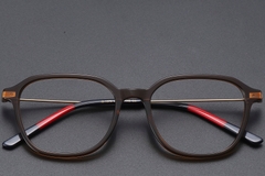BS1913-0472_Brown_Rectangular_Titanium_Glasses_front