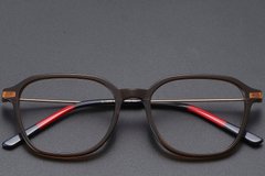 BS1913-0472_Brown_Rectangular_Titanium_Glasses_front