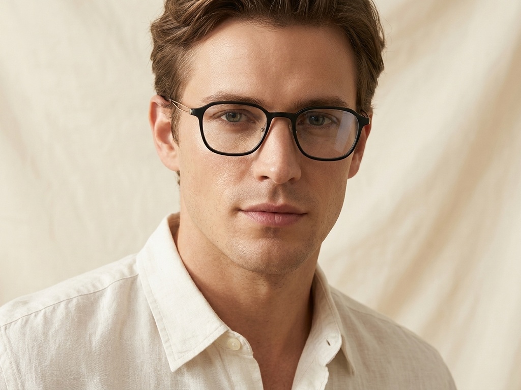 BS1913-0474_Black_Rectangular_Titanium_Glasses-tryon_male
