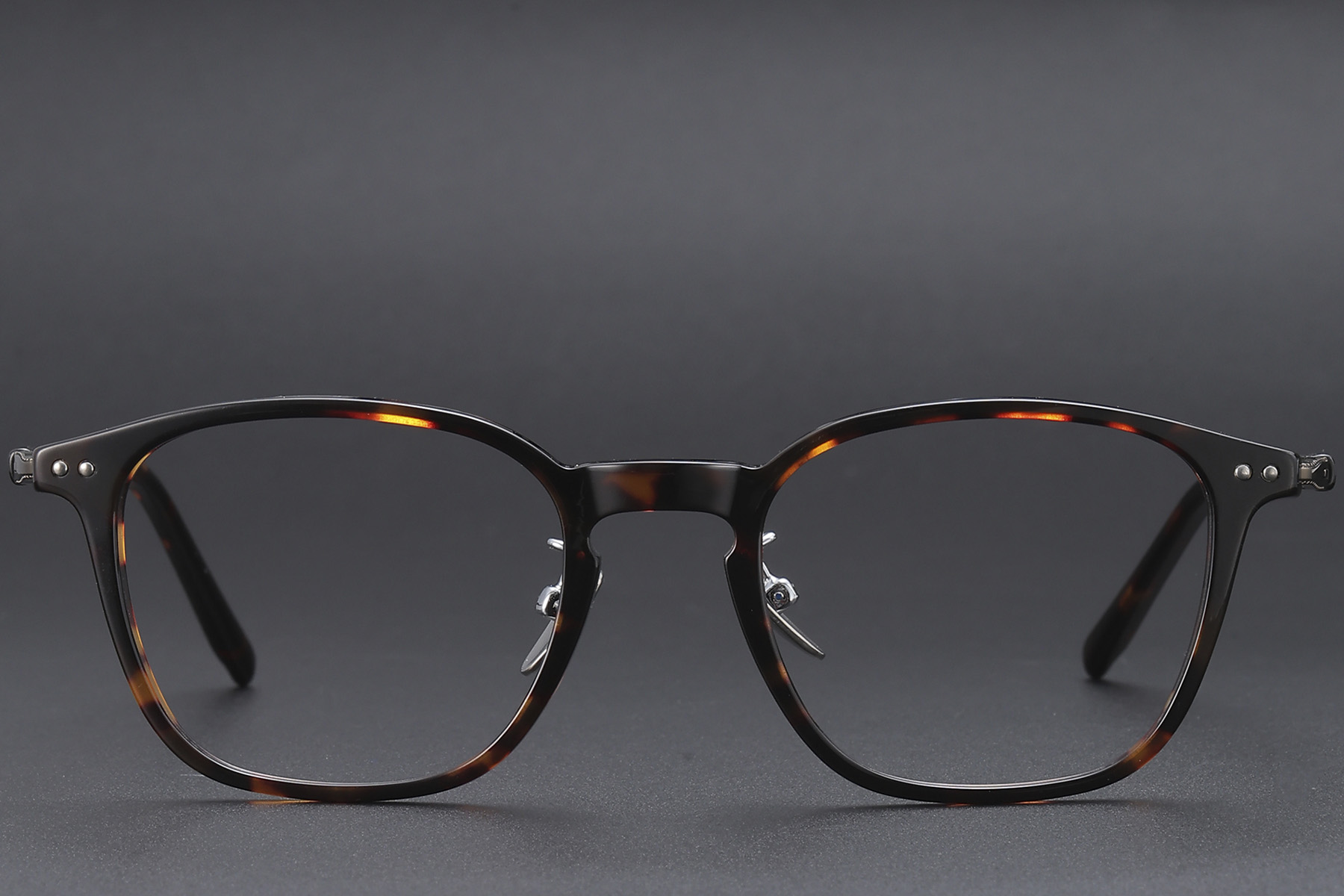 BS1913-0475_Tortoiseshell_Rectangular_Acetate_Glasses_front