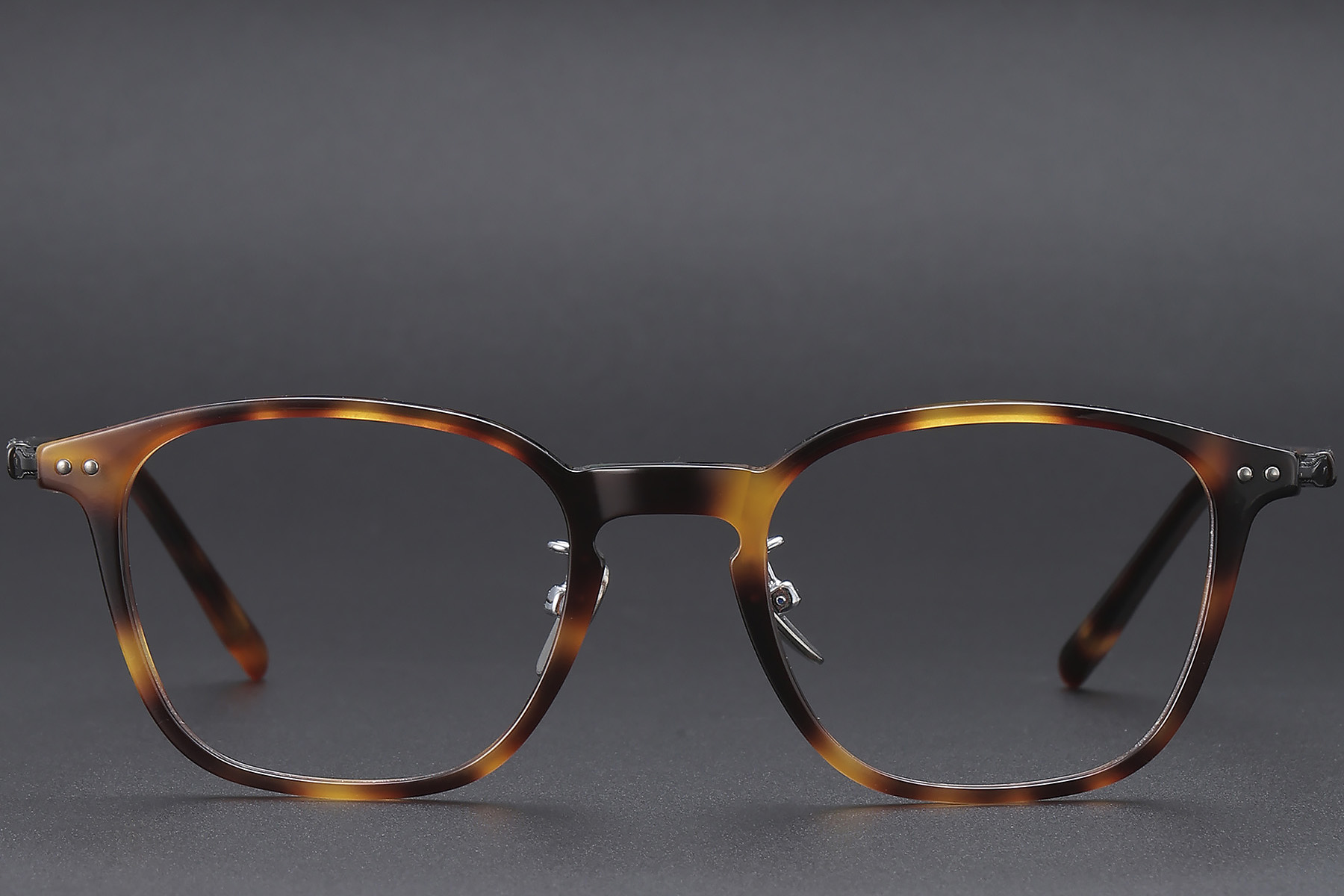BS1913-0477_Tortoiseshell_Rectangular_Acetate_Glasses_front