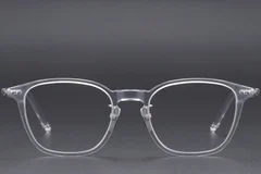 BS1913-0478_Transparent_Rectangular_Acetate_Glasses_front