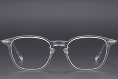 BS1913-0478_Transparent_Rectangular_Acetate_Glasses_front