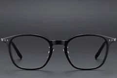 BS1913-0479_Black_Rectangular_Acetate_Glasses_front