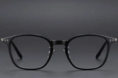 BS1913-0479_Black_Rectangular_Acetate_Glasses_front