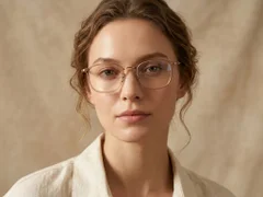 BS1913-0481_Brown_Rectangular_Titanium_Glasses-tryon_female