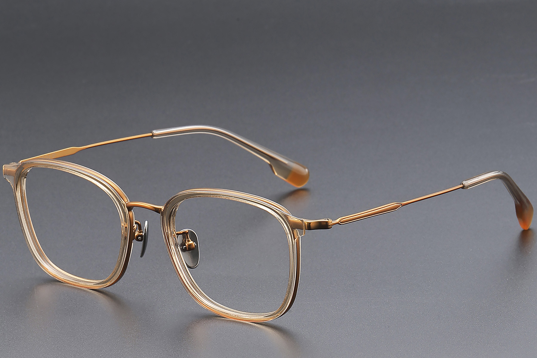 BS1913-0481_Brown_Rectangular_Titanium_Glasses_corner