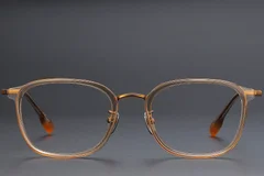 BS1913-0481_Brown_Rectangular_Titanium_Glasses_front