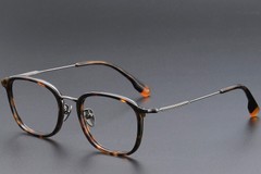 BS1913-0483_Tortoiseshell_Rectangular_Titanium_Glasses_corner