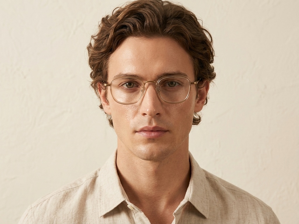 BS1913-0484_Brown_Rectangular_Titanium_Glasses-tryon_male