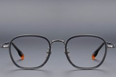 BS1913-0487_Grey_Rectangular_Titanium_Glasses_front