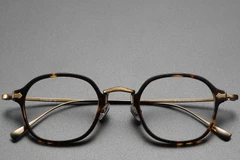 BS1913-0494_Tortoiseshell_Oval_Titanium_Glasses_front