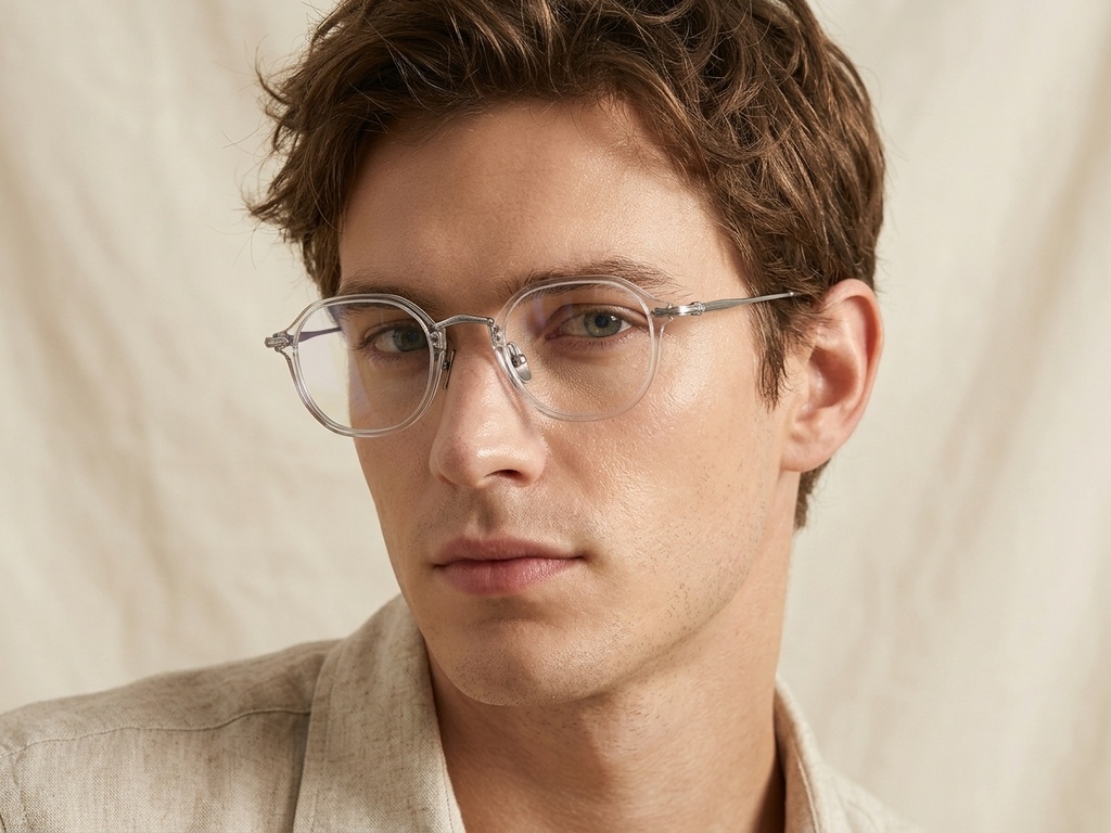BS1913-0496_Transparent_Oval_Titanium_Glasses-tryon_male
