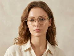 BS1913-0497_Yellow_Oval_Titanium_Glasses-tryon_female