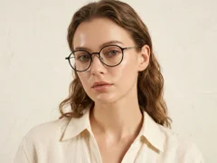 BS1913-0498_Black_Oval_Titanium_Glasses-tryon_female