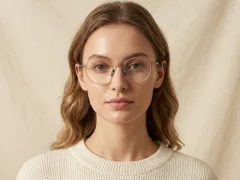 BS1913-0499_Green_Oval_Titanium_Glasses-tryon_female