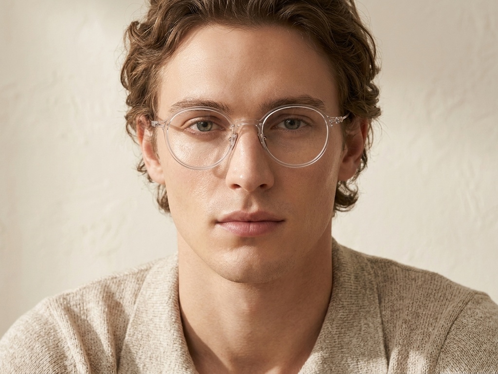 BS1913-0500_Transparent_Oval_Titanium_Glasses-tryon_male