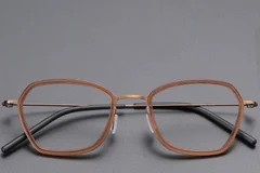 BS1913-0505_Brown_Butterfly_Titanium_Glasses_front