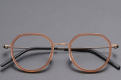 BS1913-0518_Brown_Geometric_Titanium_Glasses_front