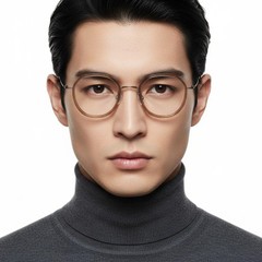 bs1913-0518_brown_geometric_titanium_glasses_model