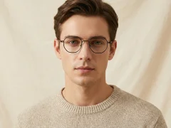 BS1913-0519_Black_Geometric_Titanium_Glasses-tryon_male