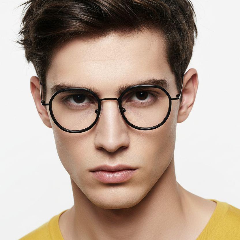 bs1913-0519_black_geometric_titanium_glasses_model