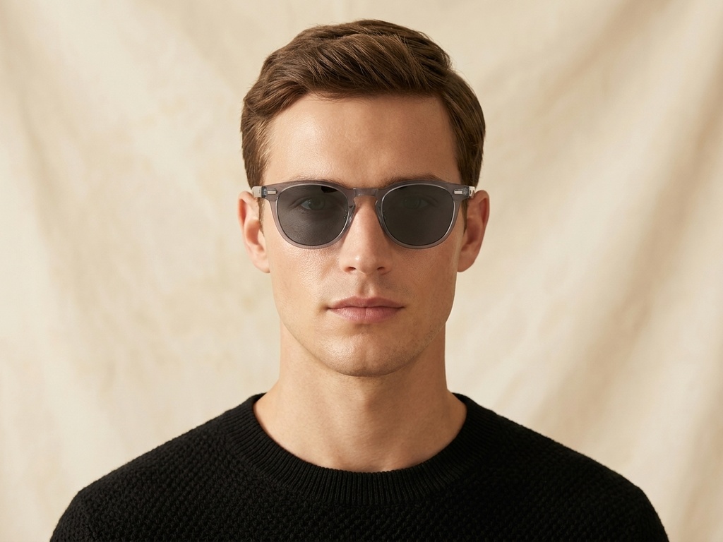 BS1913-0524_Grey_Oval_Acetate_Sunglasses-tryon_male