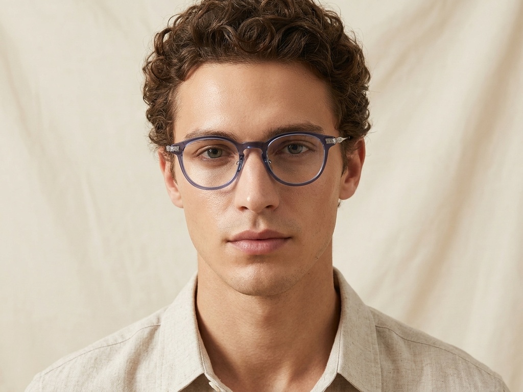 BS1913-0530_Blue_Oval_Titanium_Glasses-tryon_male