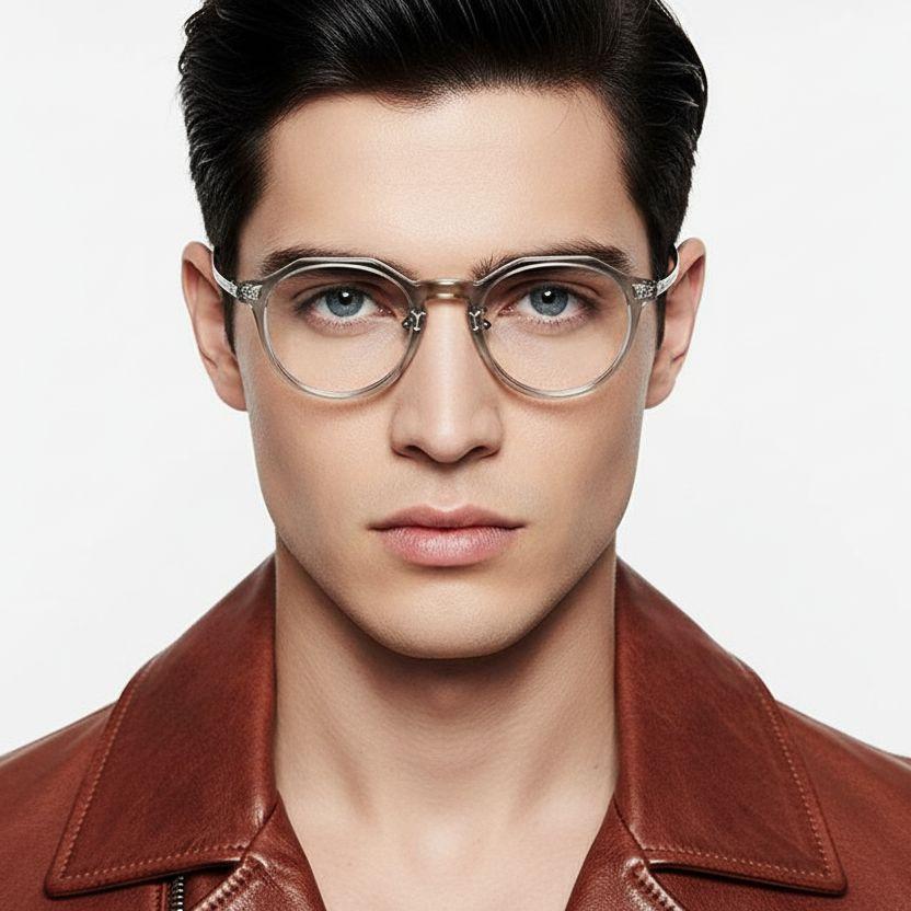 bs1913-0534_green_oval_titanium_glasses_model