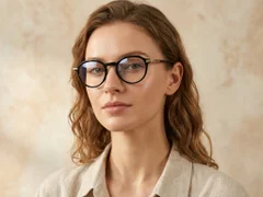 BS1913-0535_Black_Oval_Titanium_Glasses-tryon_female