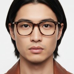 bs1913-0540_brown_rectangular_titanium_glasses_model