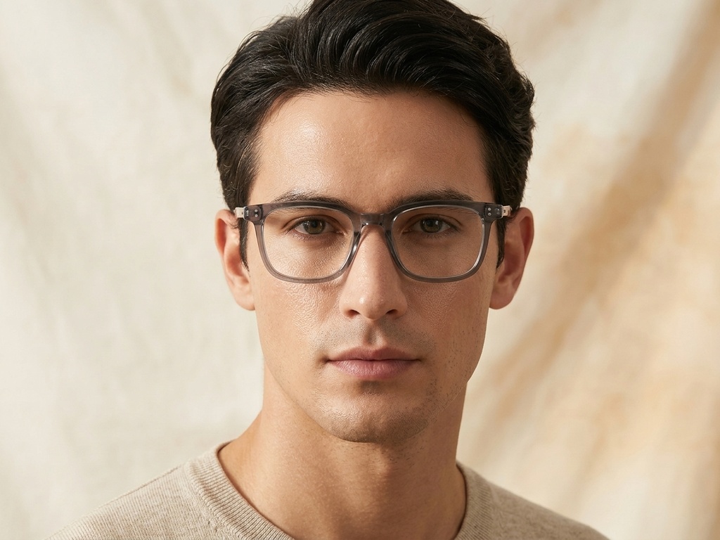 BS1913-0542_Grey_Rectangular_Titanium_Glasses-tryon_male