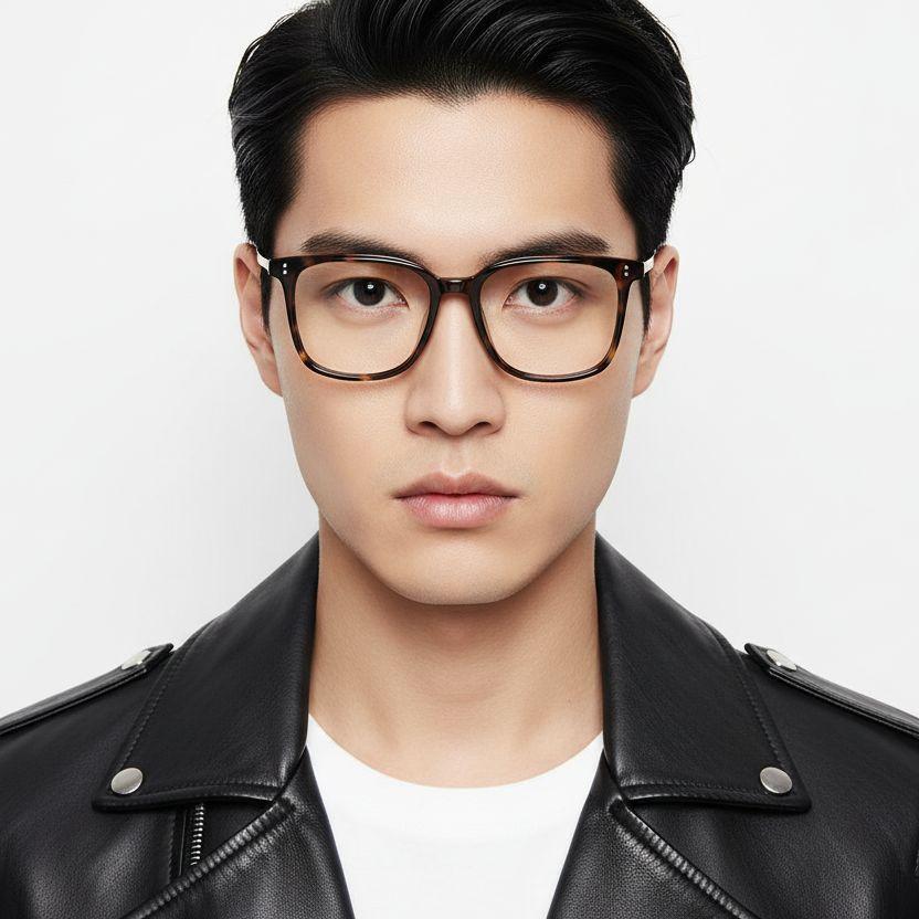 bs1913-0546_tortoiseshell_rectangular_titanium_glasses_model