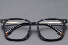 BS1913-0547_Black_Rectangular_Titanium_Glasses_front