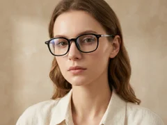 BS1913-0552_Black_Rectangular_Titanium_Glasses-tryon_female