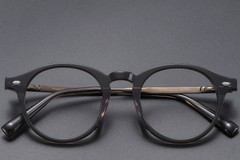 BS1913-0553_Brown_Oval_Titanium_Glasses_front