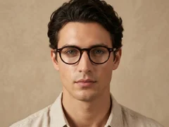 BS1913-0555_Tortoiseshell_Oval_Titanium_Glasses-tryon_male