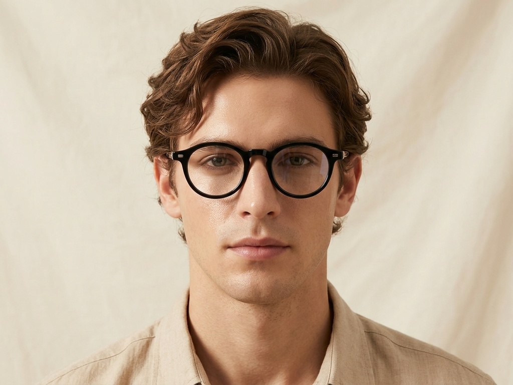 BS1913-0556_Black_Oval_Titanium_Glasses-tryon_male