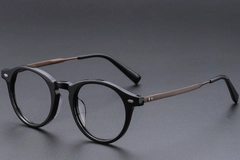 BS1913-0556_Black_Oval_Titanium_Glasses_corner