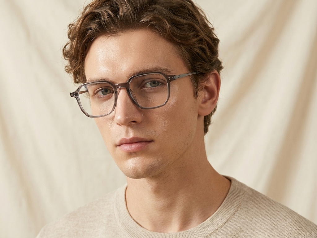 BS1913-0558_Grey_Rectangular_Titanium_Glasses-tryon_male