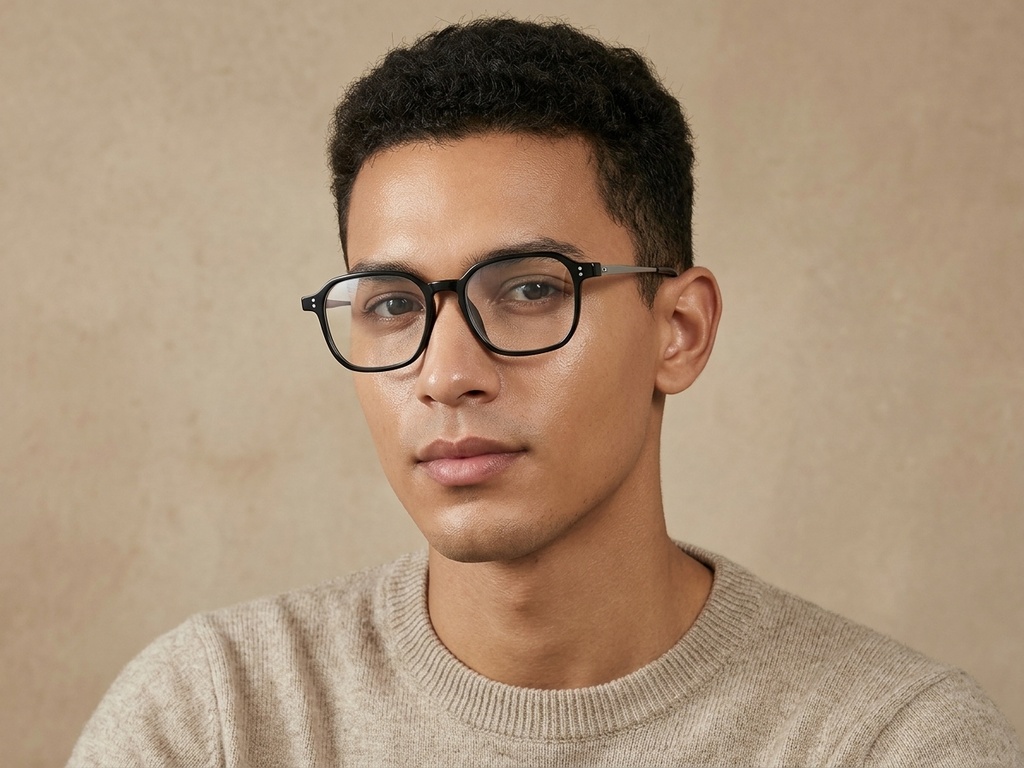 BS1913-0560_Black_Rectangular_Titanium_Glasses-tryon_male