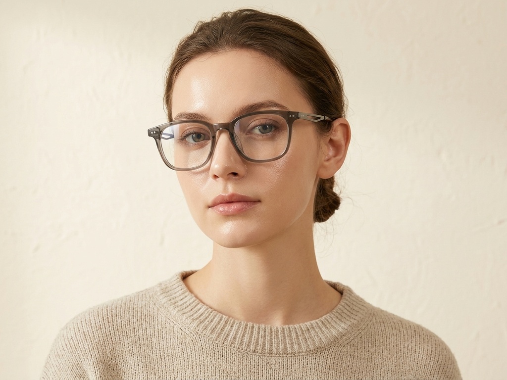 BS1913-0564_Green_Rectangular_Titanium_Glasses-tryon_female
