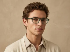 BS1913-0566_Green_Rectangular_Titanium_Glasses-tryon_male