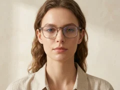 BS1913-0567_Brown_Rectangular_Titanium_Glasses-tryon_female