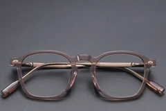 BS1913-0567_Brown_Rectangular_Titanium_Glasses_front